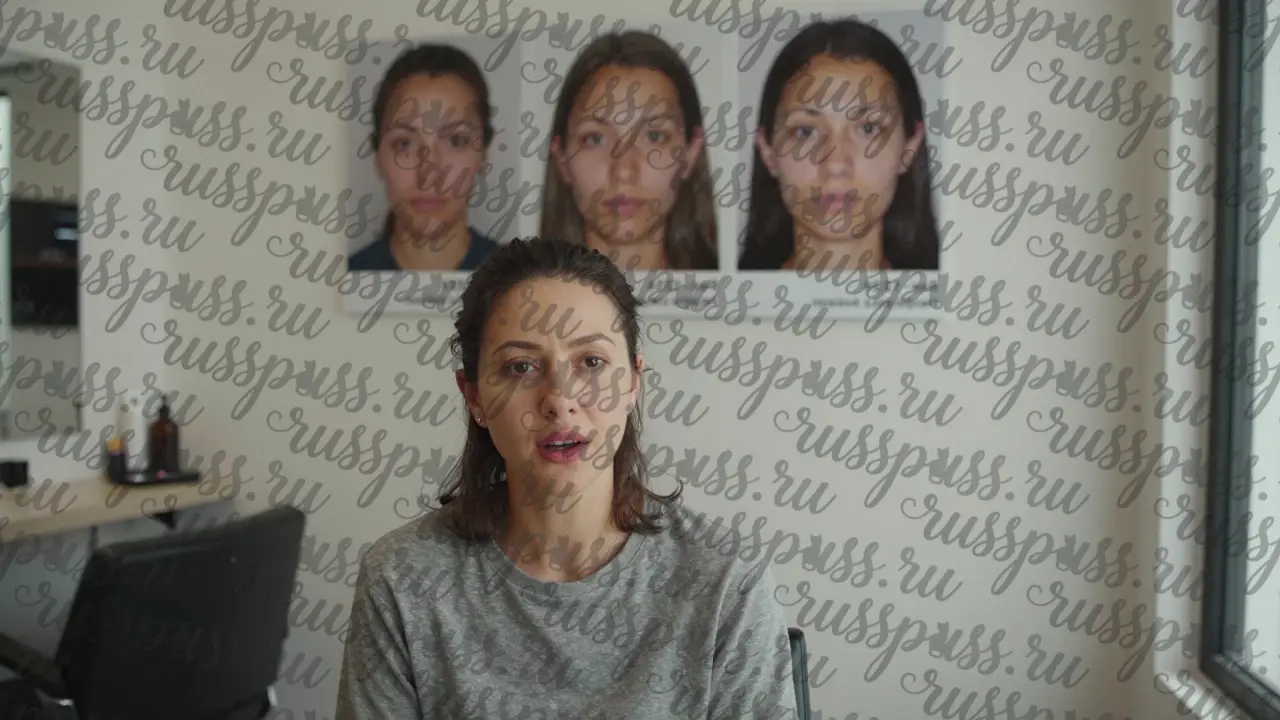 Женщина дает искреннее видео-свидетельство о преобразовании кожи, рядом — реальные фото до и после без фильтров.